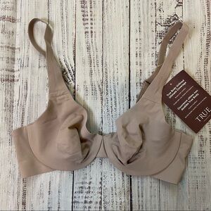 True & Co. True Body Unlined Ultimate Coverage Bra. Size 32B. NWT